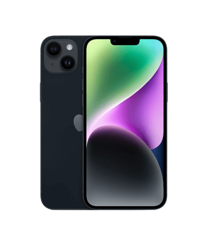 iPhone 14 de frente e verso